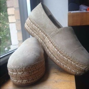 Prada Suede Platform Espadrilles EU 41.5 US 10